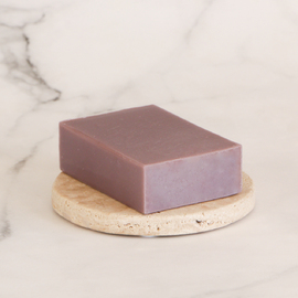 Pure Lavender Coconut Cream Soap Bar (Single)