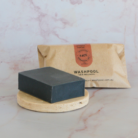 Activated Charcoal & Brazilian Clay Facial Cleansing Bar (Single)