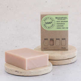 Rose Geranium & Palmarosa Goat's Milk Boxed Soap Bar