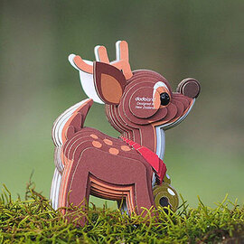 Eugy 054 Reindeer Cardboard Kit