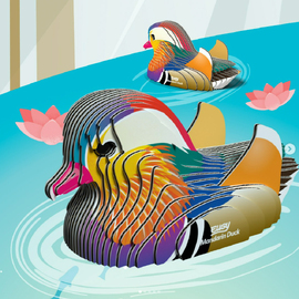 Eugy 096 Mandarin Duck Cardboard Kit