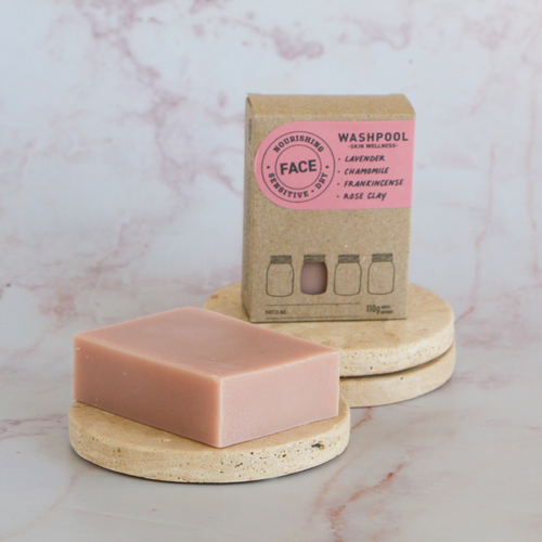 Rose & Ivory Kaolin Clay Facial Cleansing Boxed Soap Bar