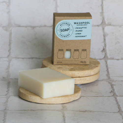 Kitchen & Laundry Boxed Soap Bar with Eucalyptus, Orange & Lemon