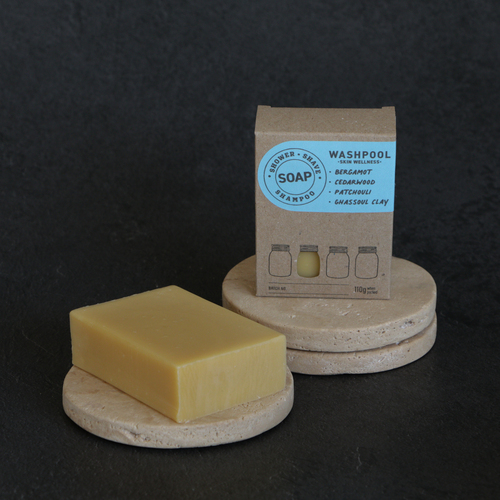 Patchouli, Cinnamon & Ylang Ylang Shower, Shave & Shampoo Boxed Soap Bar