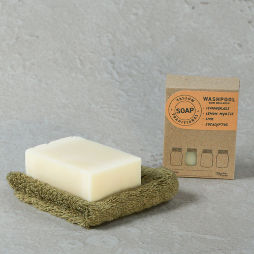 Lemongrass, Lemon Myrtle, Lime & Eucalyptus Pastured Tallow Boxed Soap Bar